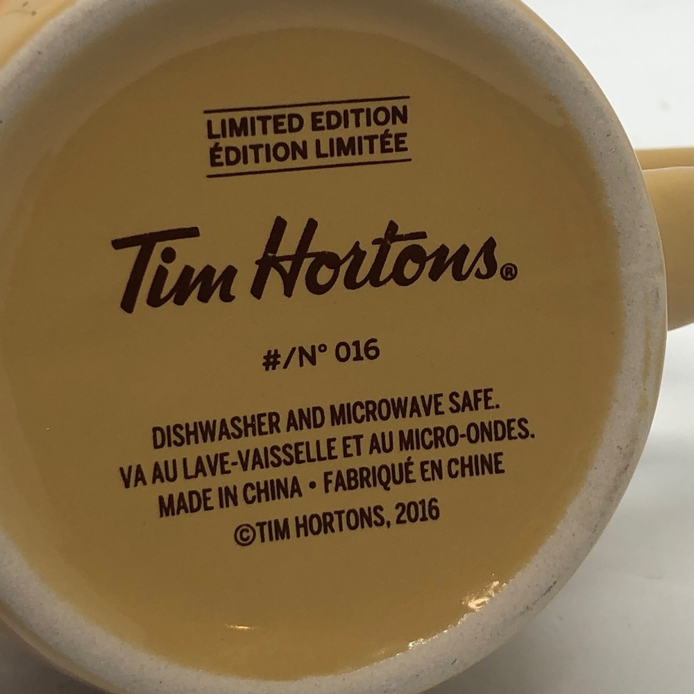 Tim Hortons 2016 Canada Goose Limited Edition Ceramic Mug - Picture 7 of 9
